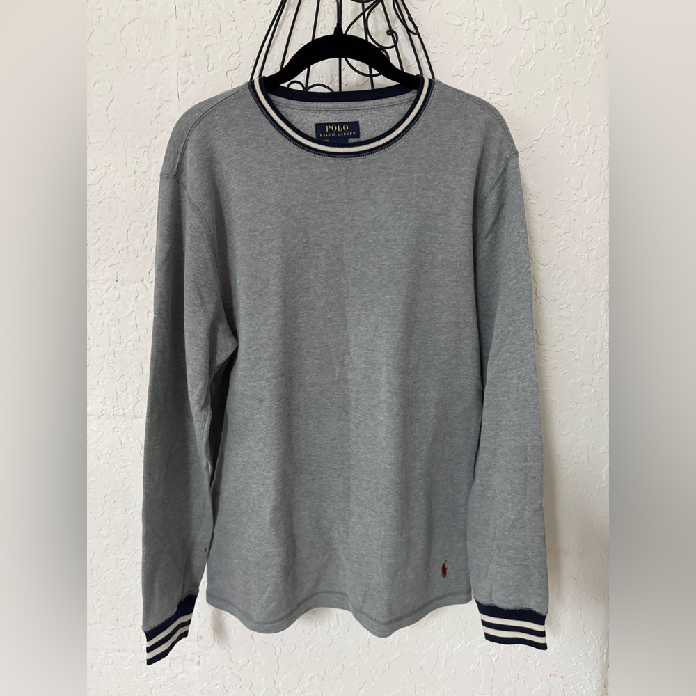 Polo by Ralph Lauren Gray Sleepwear Top